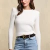 Amy Crew Neck Knit (Natural)