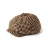 Baker Boy Cap (Hailes Green Tweed)