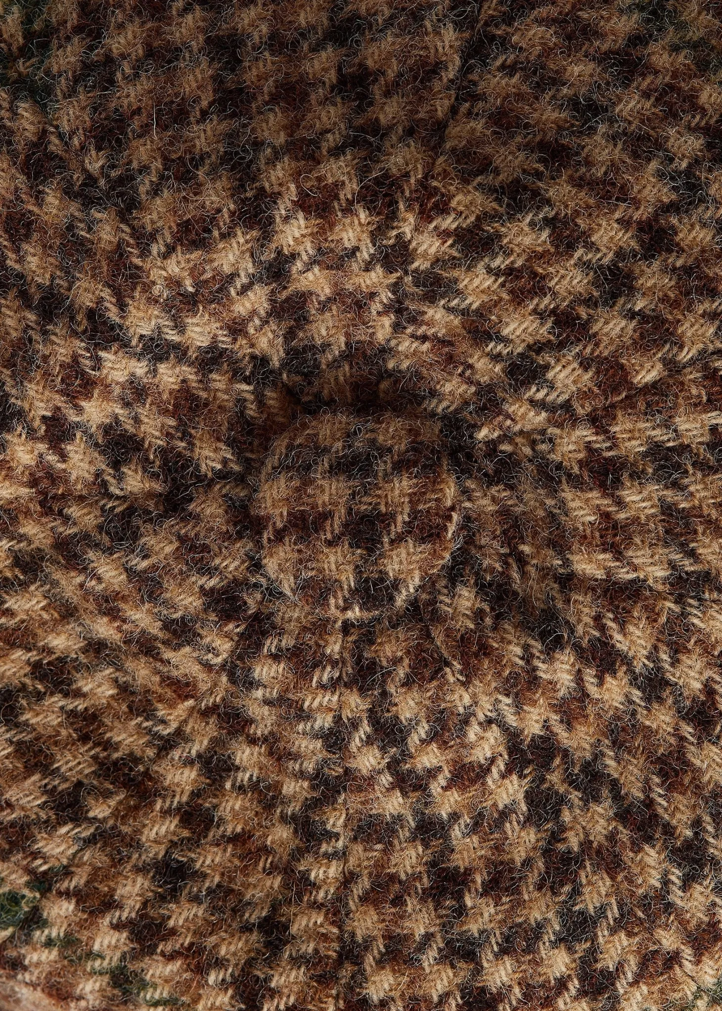 Baker Boy Cap (Hailes Green Tweed)