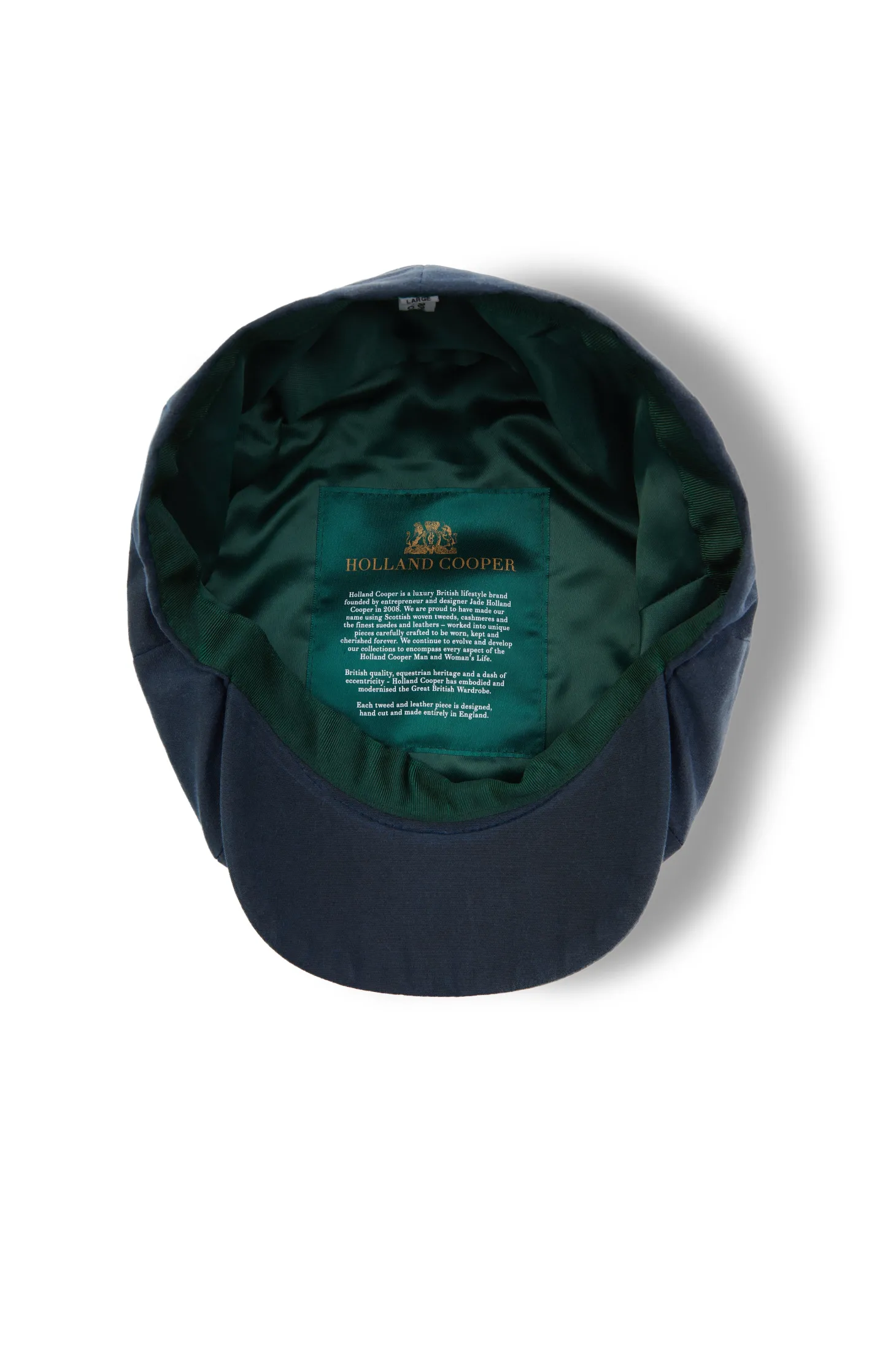 Baker Boy Cap (Navy Wax)