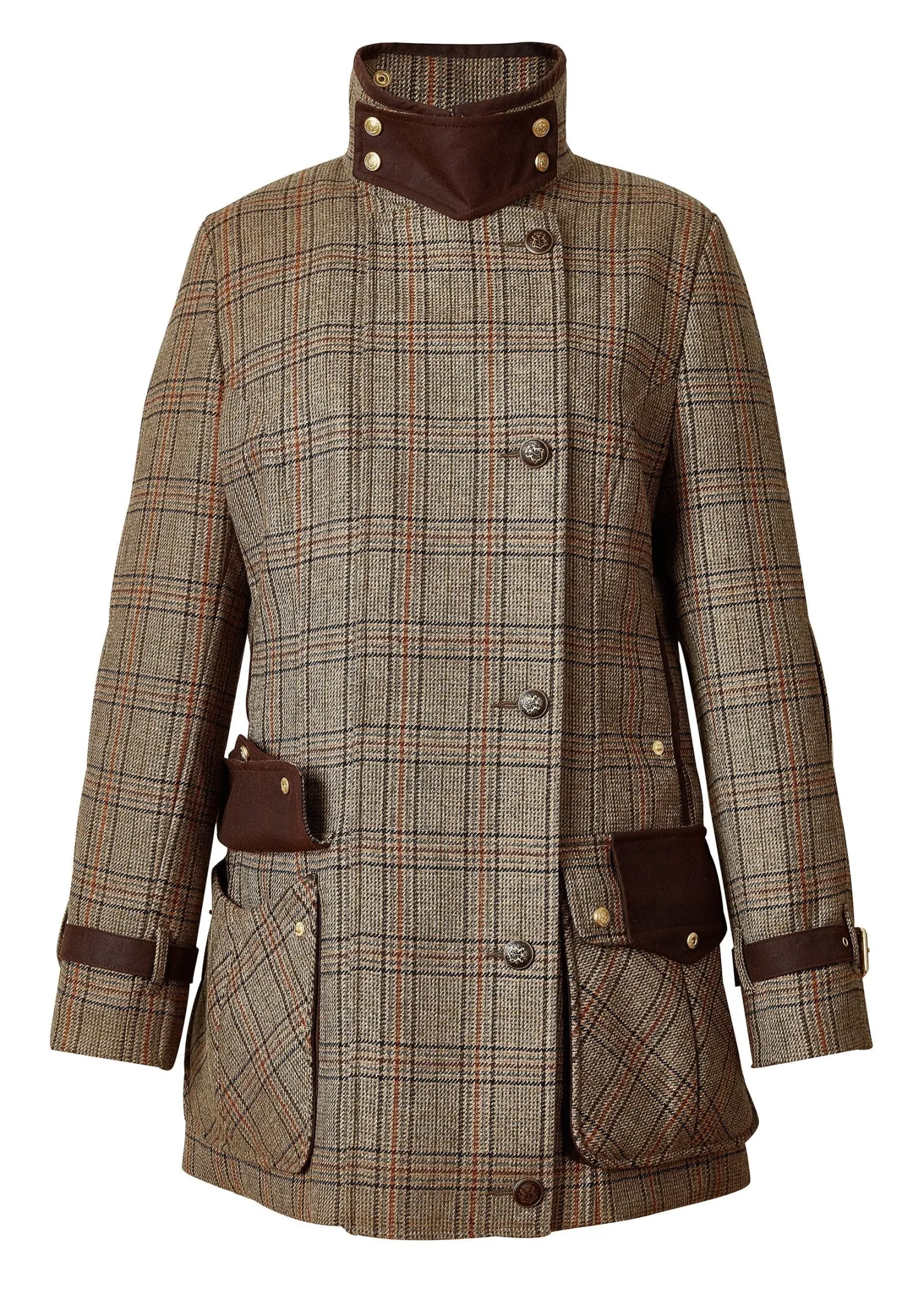 Balmoral Field Coat (Bourbon Tweed)