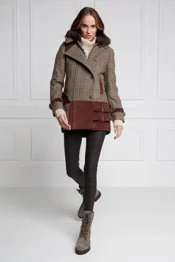Balmoral Field Jacket (Bourbon Tweed)