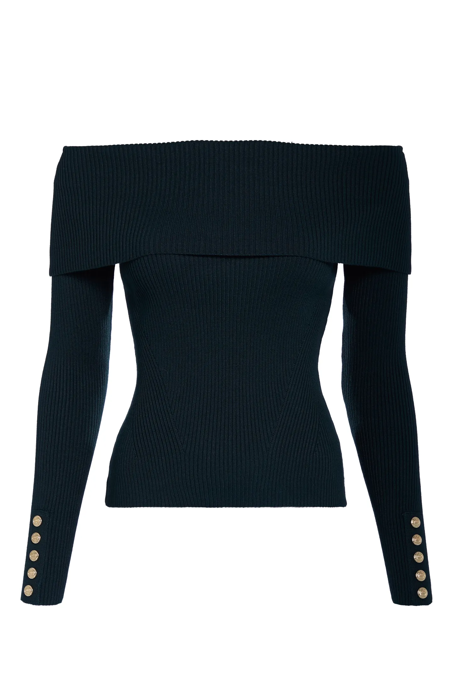 Bardot Knit (Deep Emerald)