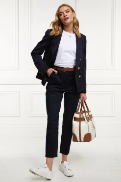 Bexley Cigarette Trouser (Ink Navy)