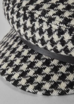 Bretton Hat (Houndstooth)