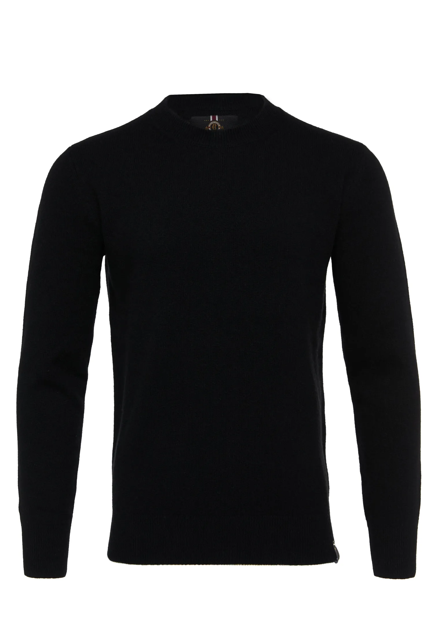 Byron Crew Neck Knit (Black)