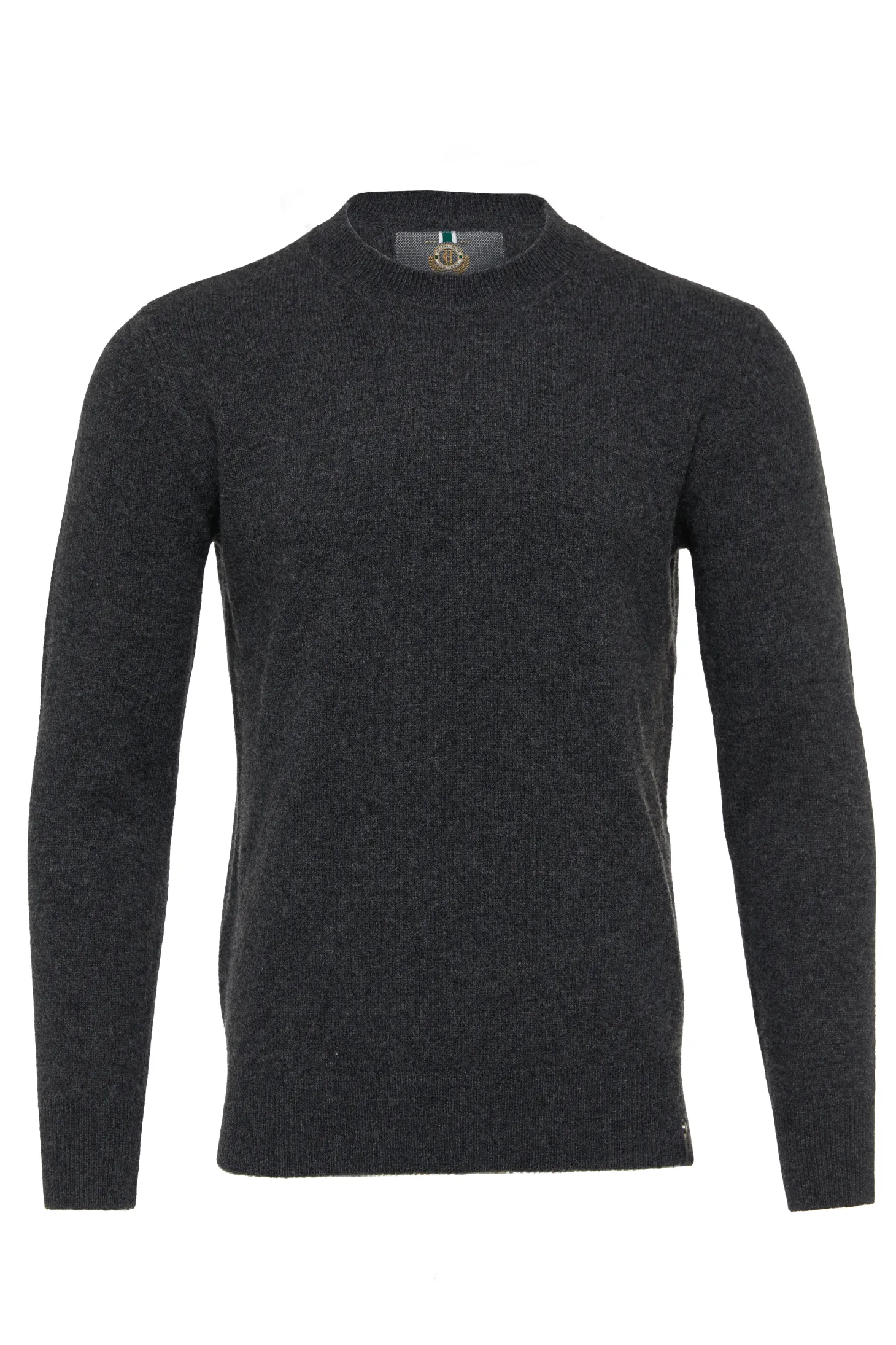 Byron Crew Neck Knit (Charcoal)
