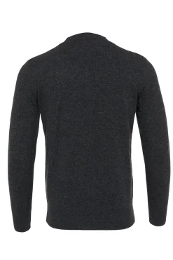 Byron Crew Neck Knit (Charcoal)
