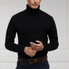 Byron Roll Neck Knit (Black)