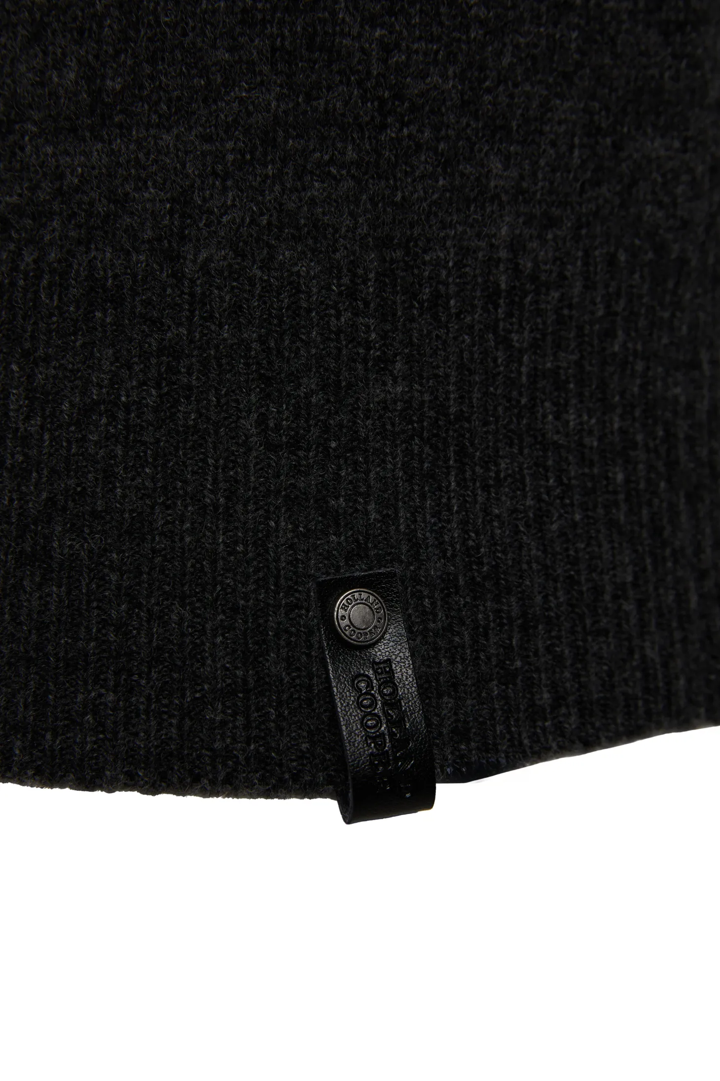 Byron Roll Neck Knit (Black)