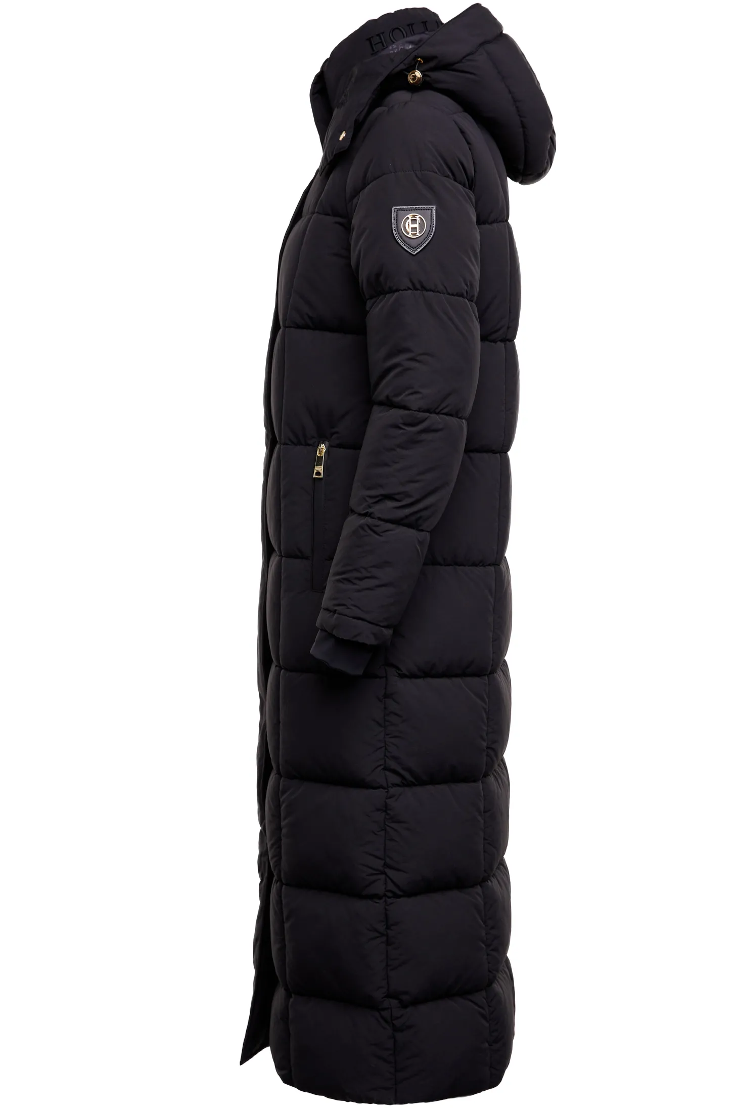 Carrington Longline Coat (Black)