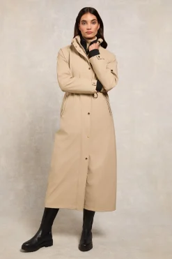 Chartwell Longline Rain Parka (Stone)