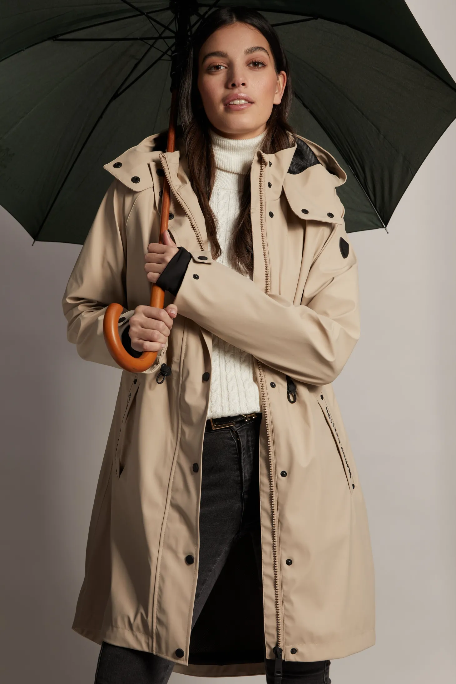 Chartwell Rain Parka (Stone)