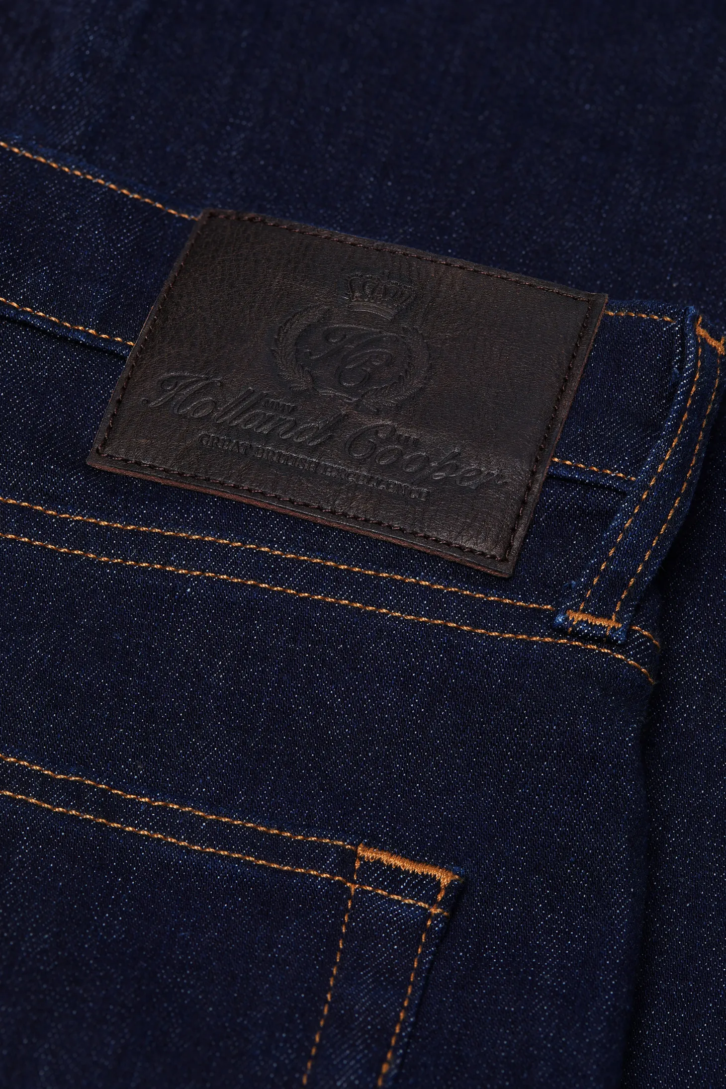 Classic Straight Jean (Dark Indigo)