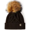 Cortina Bobble Hat (Chocolate)