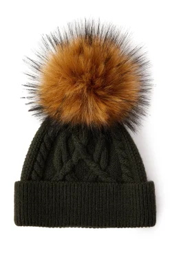 Cortina Bobble Hat (Fern Green)