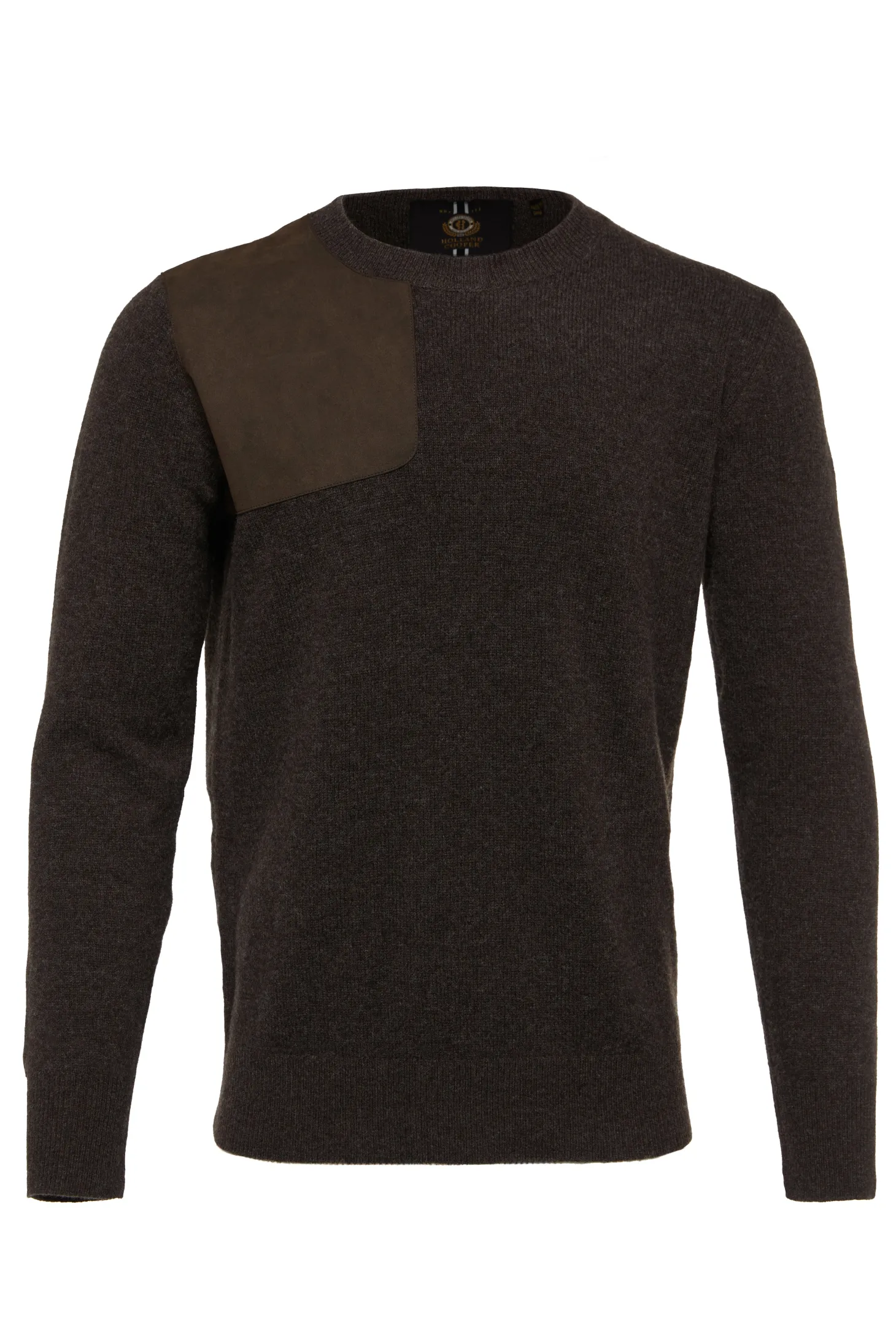 Country Crew Neck Knit (Chocolate)