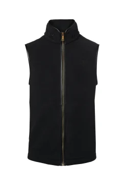 Country Fleece Gilet (Black)