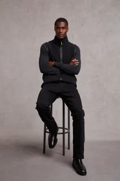 Country Fleece Gilet (Black)