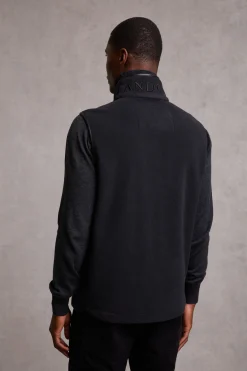 Country Fleece Gilet (Black)
