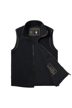 Country Fleece Gilet (Black)