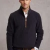Country Fleece Quarter Zip (Ink Navy)