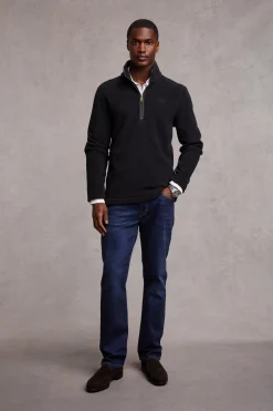 Country Fleece Quarter Zip (Black)