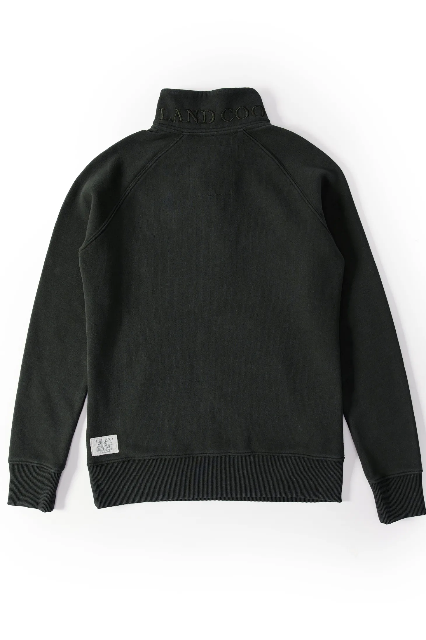 Crest Zip Henley (Racing Green)