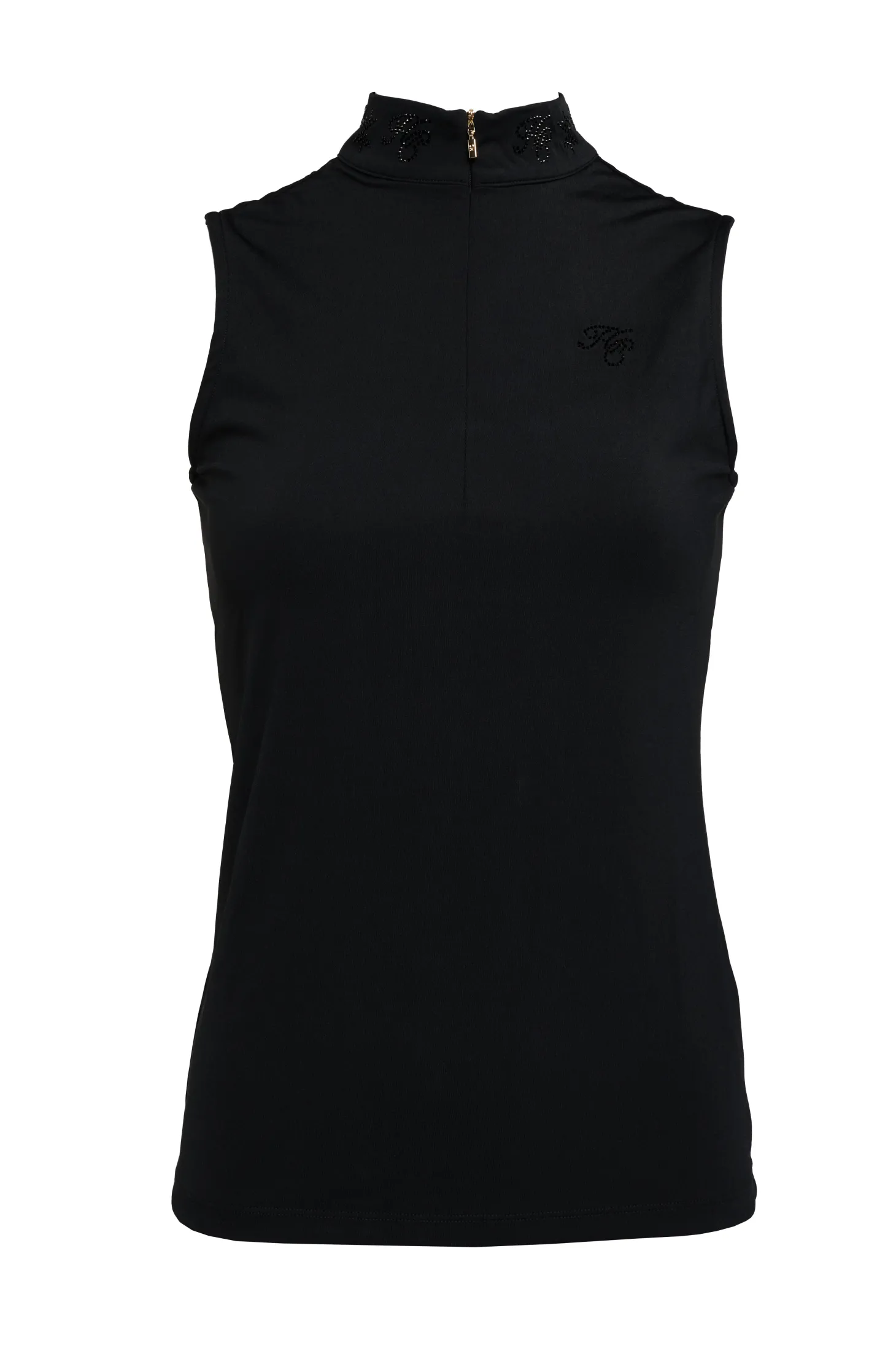 Crystal Sleeveless Base Layer (Black)