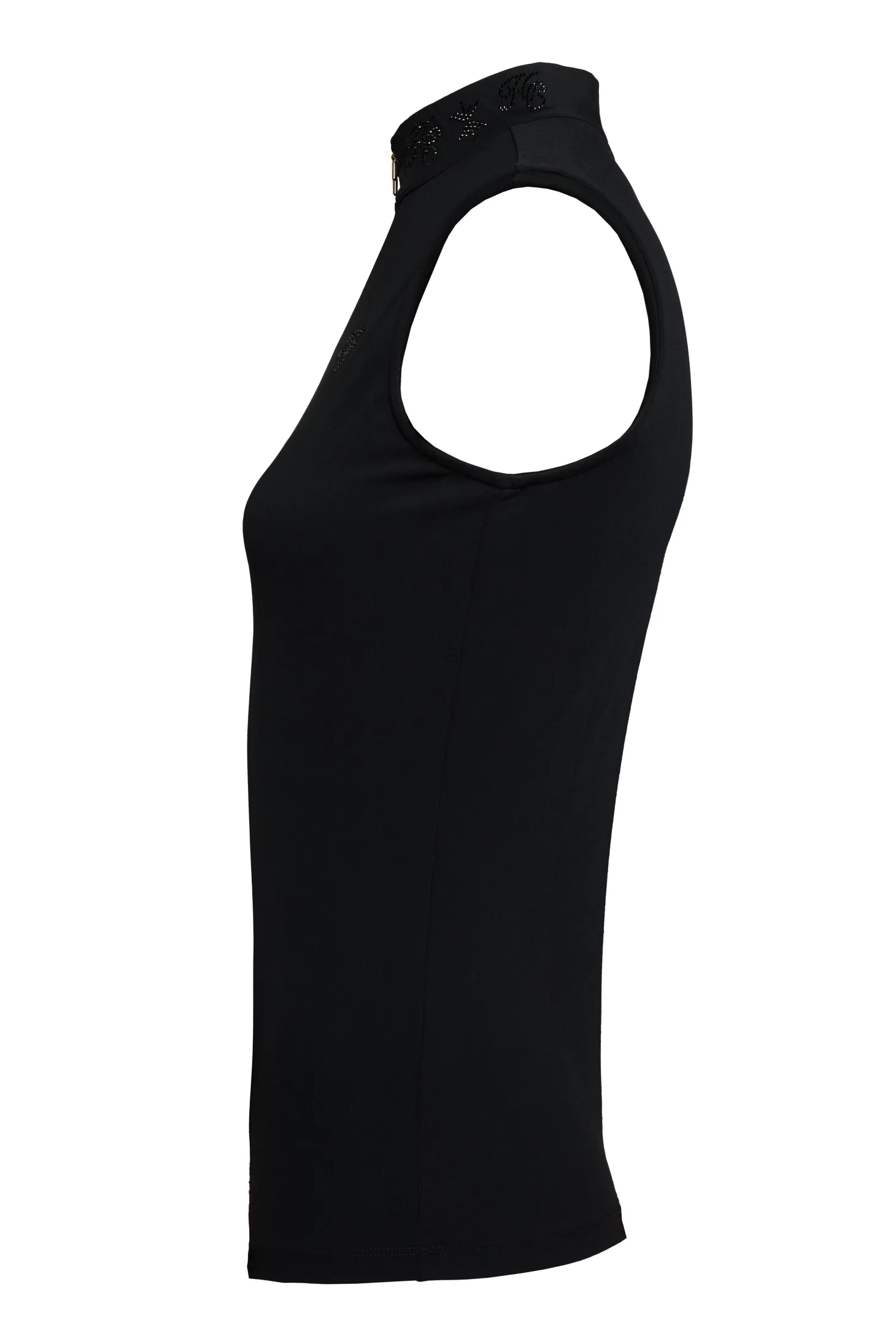 Crystal Sleeveless Base Layer (Black)