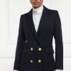Double Breasted Blazer (Navy Twill)