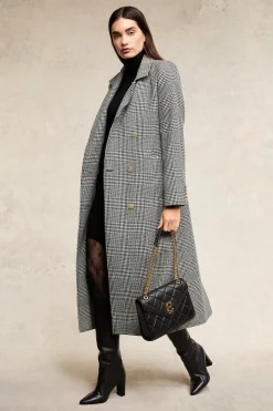 Double Breasted Coat (Prince of Wales Mono)