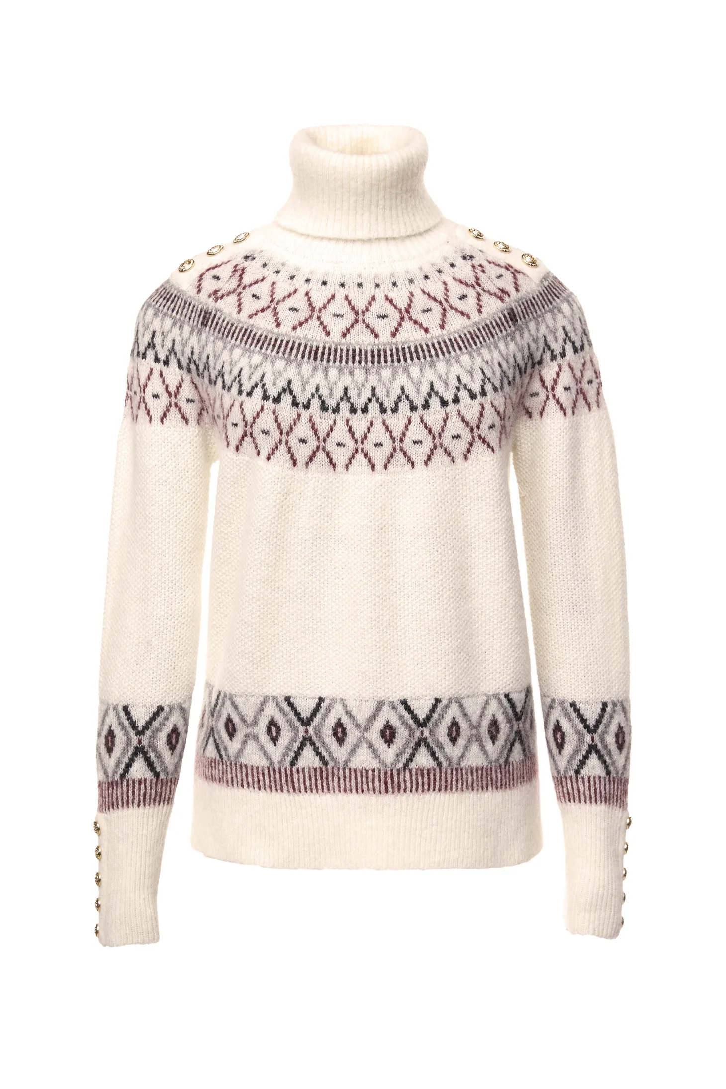 Fairisle Knit (Cream)