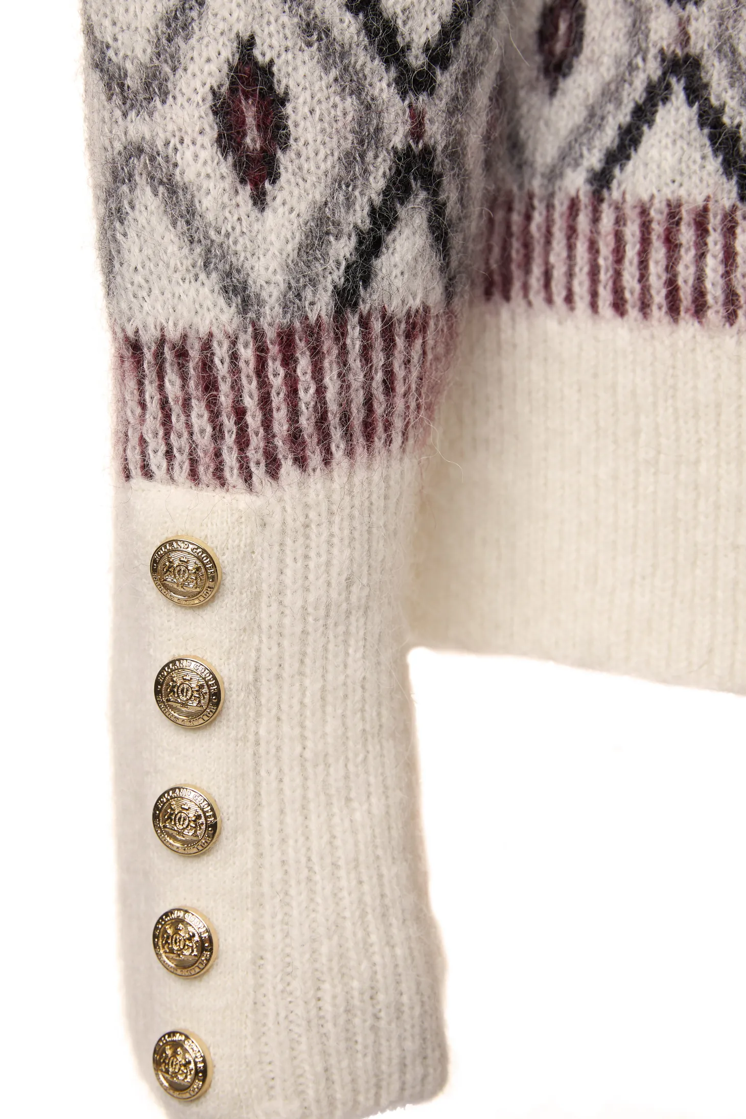 Fairisle Knit (Cream)