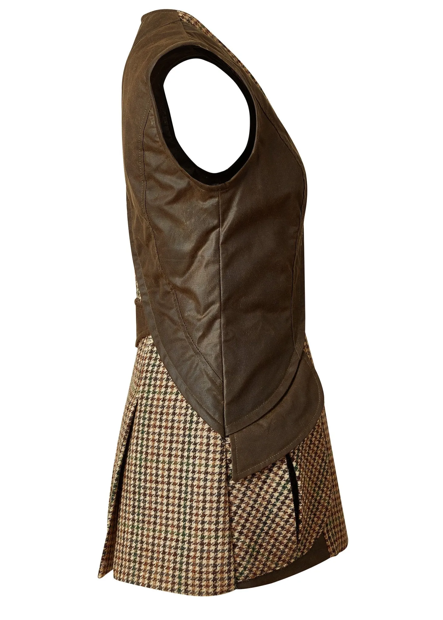Field Vest (Hailes Green Tweed)