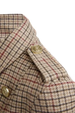 Full Length Marlborough Trench Coat (Charlton Tweed)