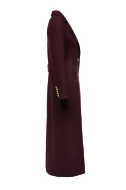 Full Length Regency Coat (Mulberry)