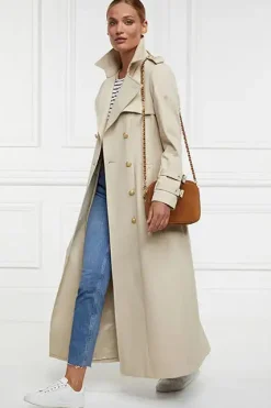 Gatcombe Full Length Trench Coat (Stone)
