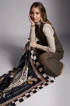 Hampton Waistcoat (Large Scale Brown Herringbone)