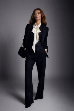 Hampton Waistcoat (Navy Chalk Pinstripe)