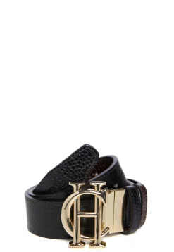 HC Classic Belt Reversible (Chocolate Black Croc)