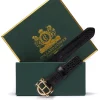 HC Classic Slim Belt (Black Croc)