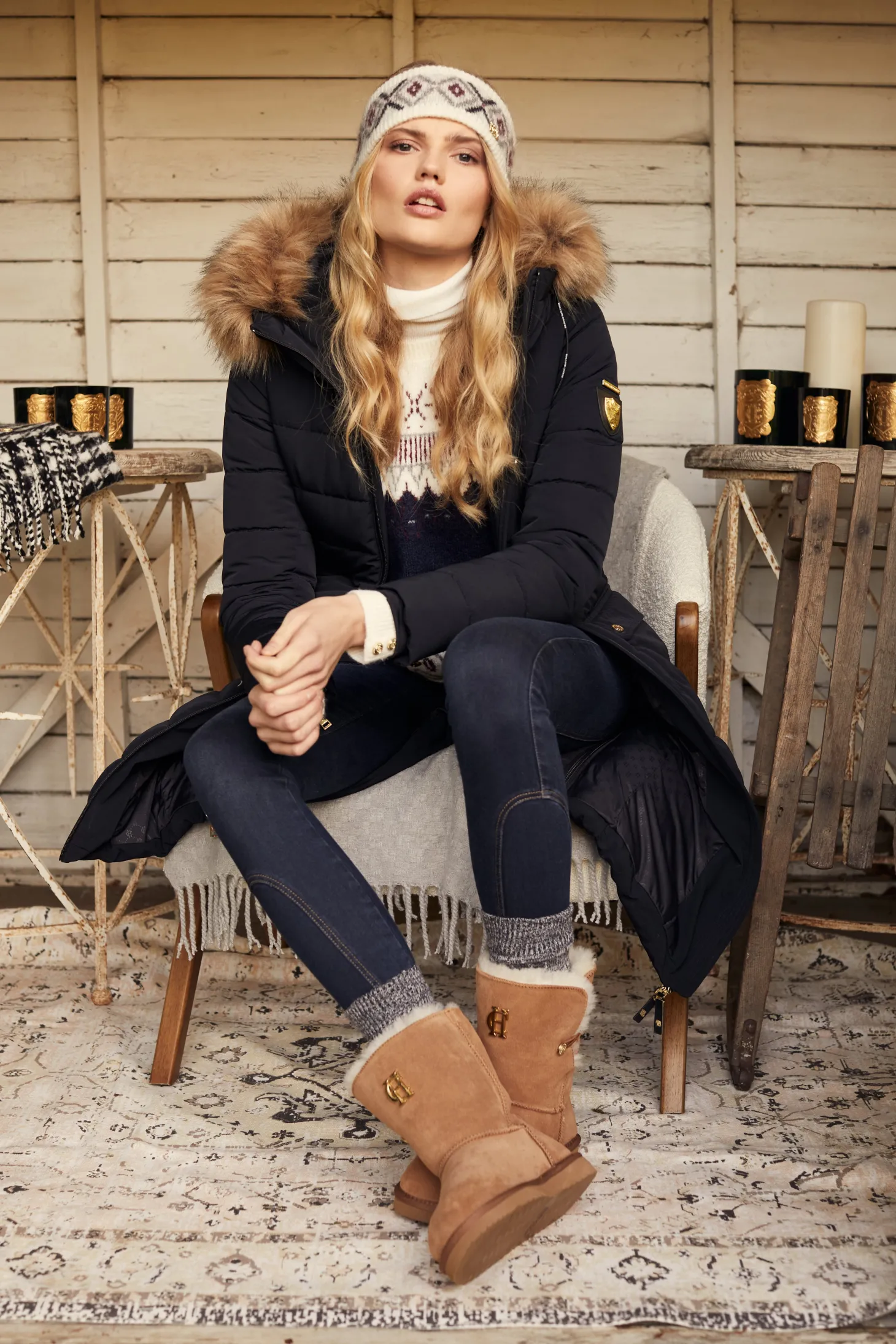 HC Shearling Boot (Tan)
