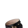 HC Stud Belt (Black Croc)
