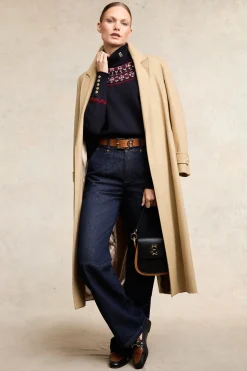 Jennifer Roll Neck Knit (Ink Navy)