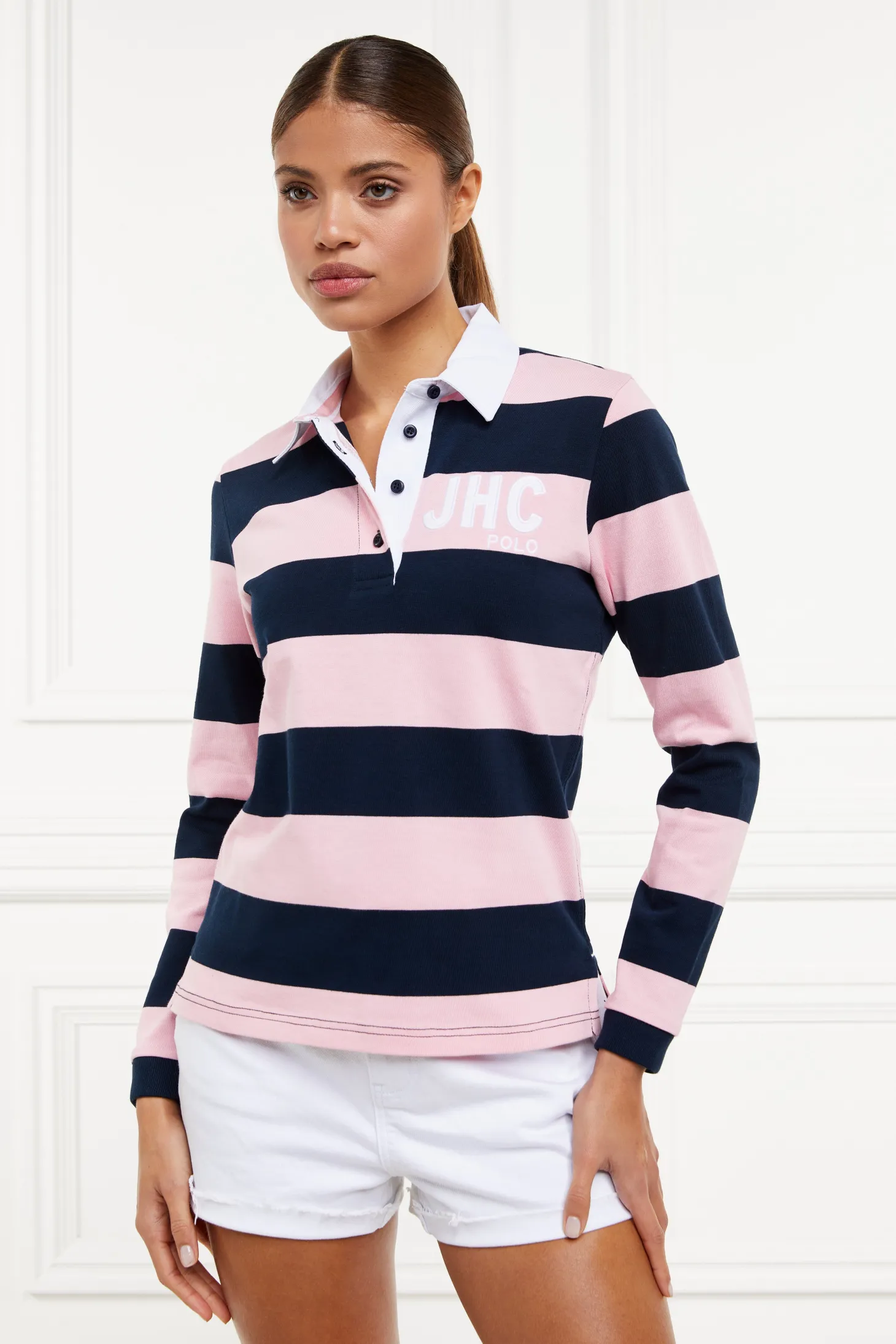 JHC Sweatshirt (Ink Navy Pale Pink)