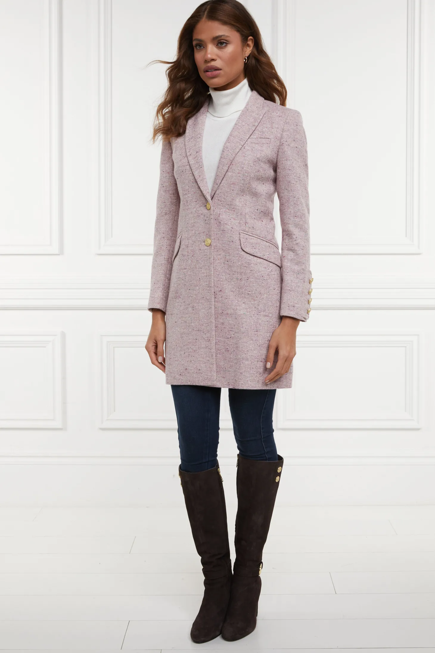 Kempton Coat (Anniversary Pink)