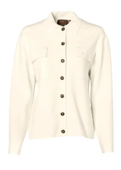 Maria Knitted Overshirt (Natural)