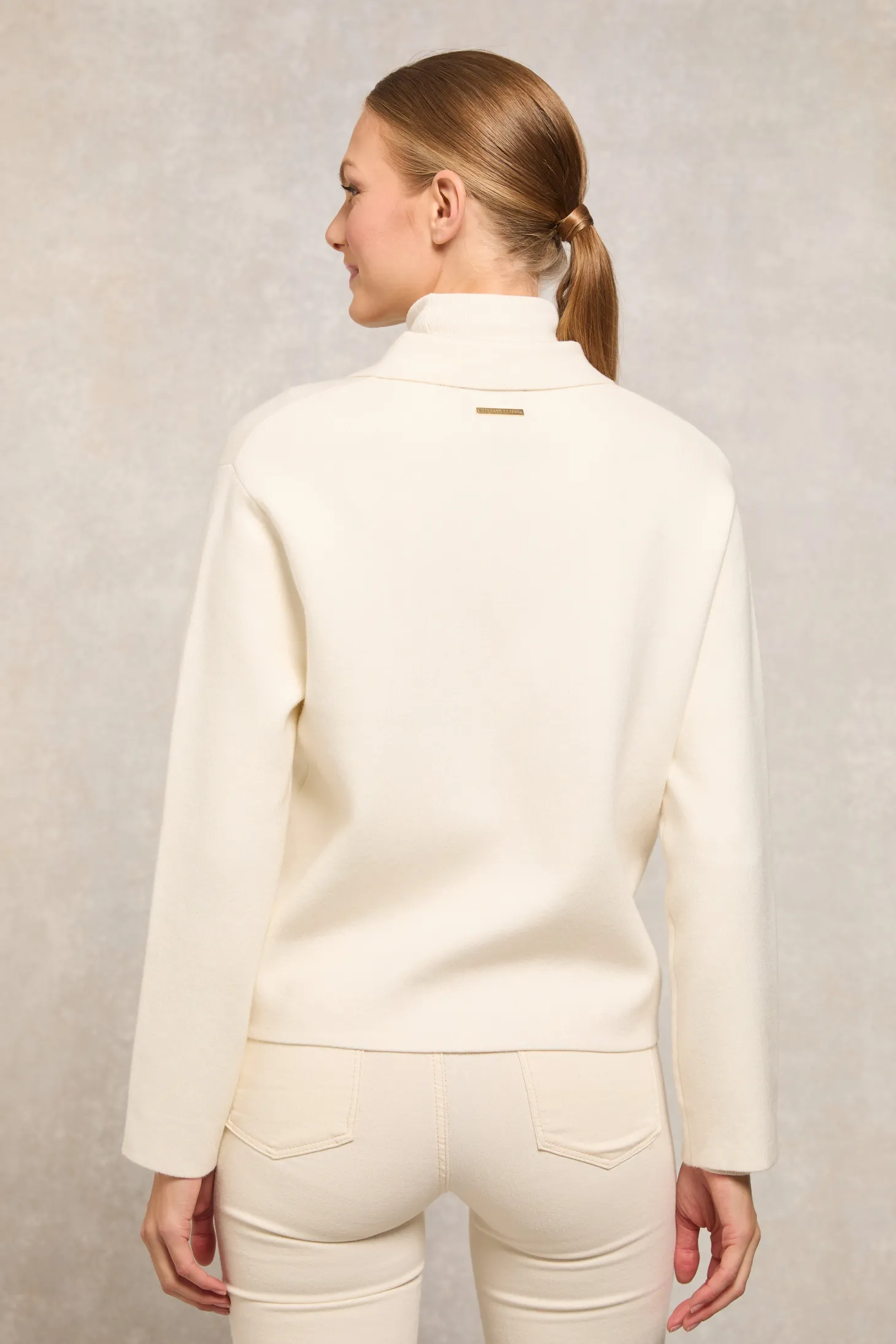 Maria Knitted Overshirt (Natural)