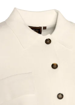 Maria Knitted Overshirt (Natural)